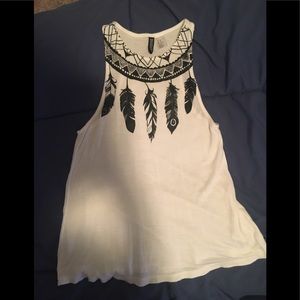 H&M white tank top